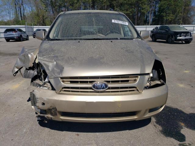 KNDMB233286237269 - 2008 KIA SEDONA EX TAN photo 5