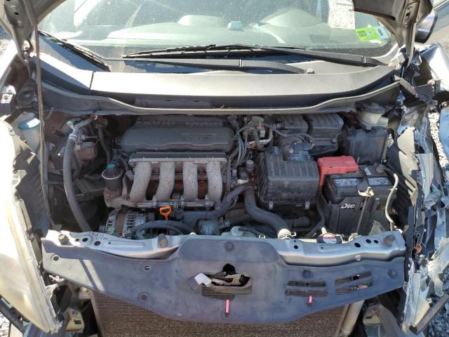 JHMGE8H47AC006169 - 2010 HONDA FIT SPORT GRAY photo 11