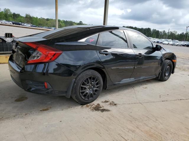 19XFC2F50JE019656 - 2018 HONDA CIVIC LX BLACK photo 3