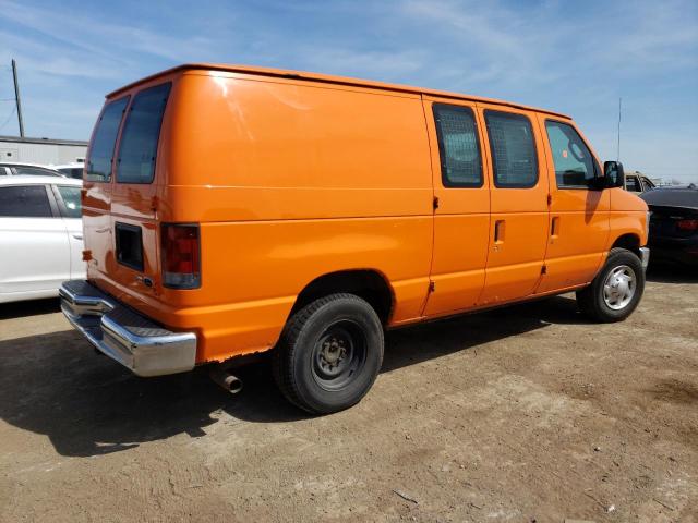 1FTNE2EL1DDA37000 - 2013 FORD ECONO E250 VAN ORANGE photo 3