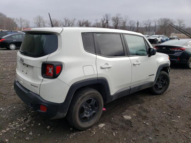 ZACNJBAB4KPK88825 - 2019 JEEP RENEGADE SPORT WHITE photo 3