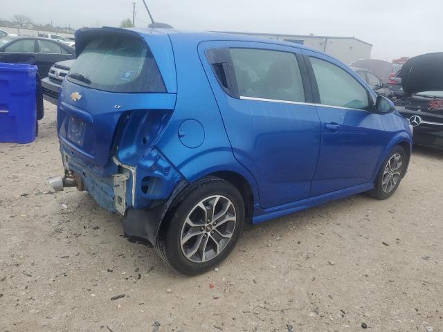 1G1JD6SHXH4164156 - 2017 CHEVROLET SONIC LT BLUE photo 3