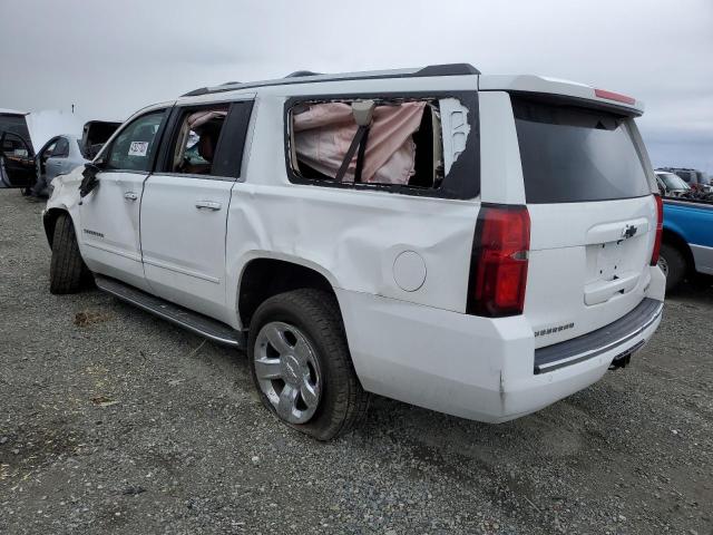 1GNSKJKC3HR117408 - 2017 CHEVROLET SUBURBAN K1500 PREMIER WHITE photo 2