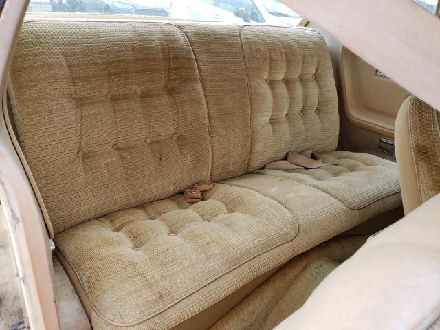 SS22G9R186916 - 1979 CHRYSLER CORDOBA BEIGE photo 10