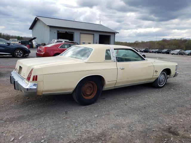 SS22G9R186916 - 1979 CHRYSLER CORDOBA BEIGE photo 3