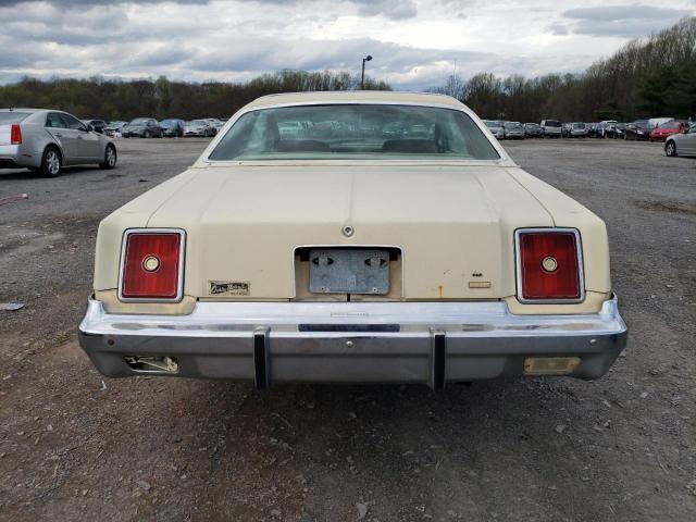 SS22G9R186916 - 1979 CHRYSLER CORDOBA BEIGE photo 6