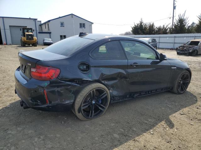 WBS1H9C35HV887240 - 2017 BMW M2 BLACK photo 3