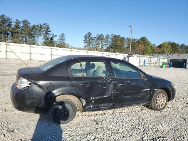 1G1AS58H097135952 - 2009 CHEVROLET COBALT LS BLACK photo 3