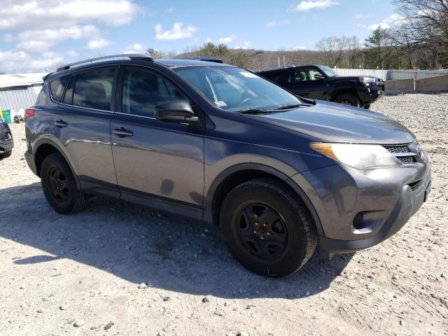 2T3BFREVXEW139555 - 2014 TOYOTA RAV4 LE GRAY photo 4