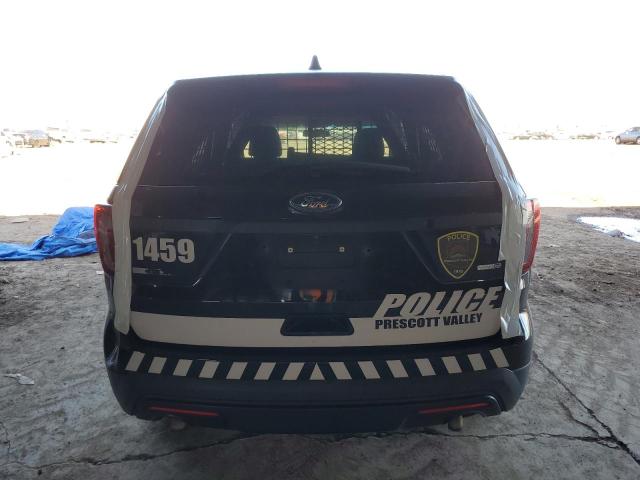 1FM5K8AR3GGB43453 - 2016 FORD EXPLORER POLICE INTERCEPTOR WHITE photo 6