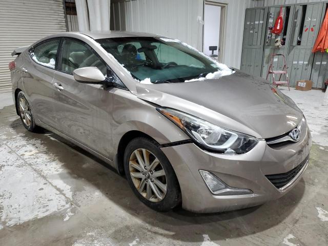 5NPDH4AE3GH661790 - 2016 HYUNDAI ELANTRA SE TAN photo 4