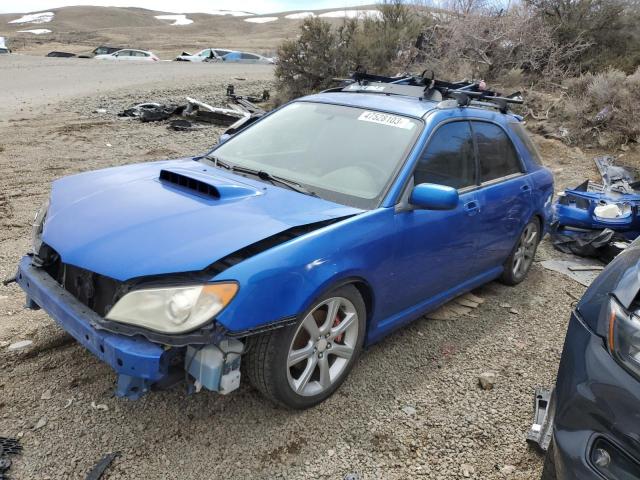 JF1GG74647G806044 - 2007 SUBARU IMPREZA WRX BLUE photo 1