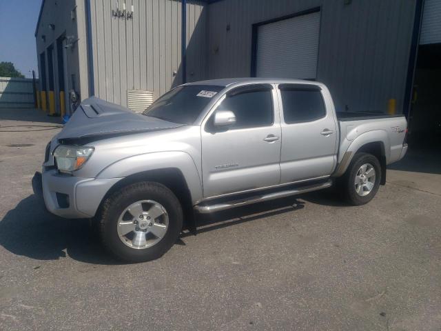 3TMJU4GN7DM155651 - 2013 TOYOTA TACOMA DOUBLE CAB PRERUNNER SILVER photo 1