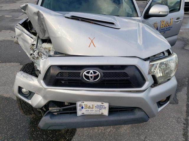 3TMJU4GN7DM155651 - 2013 TOYOTA TACOMA DOUBLE CAB PRERUNNER SILVER photo 11