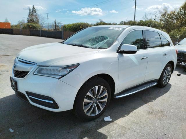 5FRYD3H42GB014105 - 2016 ACURA MDX TECHNOLOGY 白色 照片 1