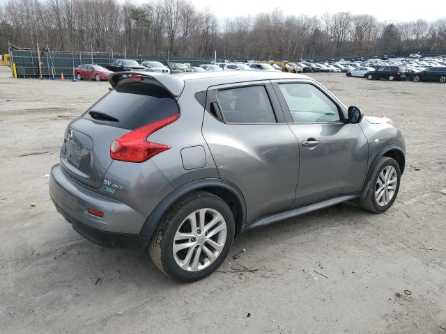 JN8AF5MVXDT212256 - 2013 NISSAN JUKE S GRAY photo 3