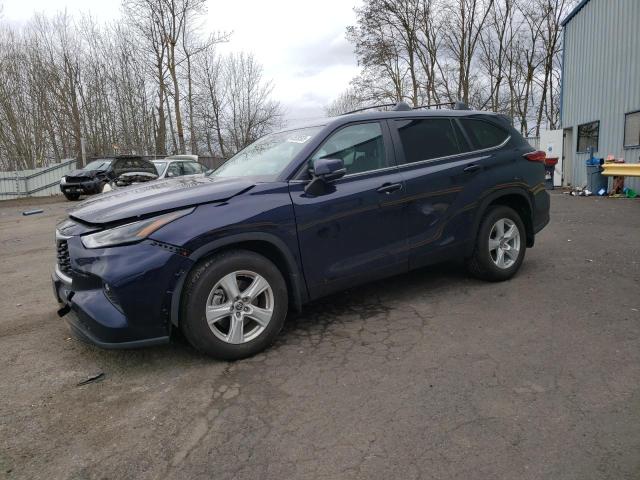 5TDKDRBH6PS502524 - 2023 TOYOTA HIGHLANDER L BLUE photo 1