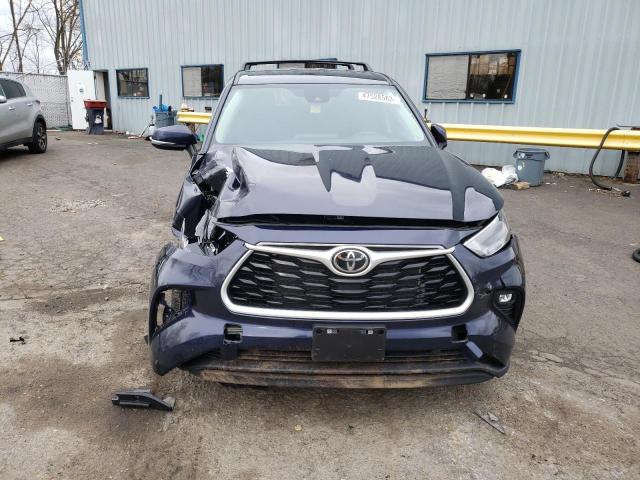 5TDKDRBH6PS502524 - 2023 TOYOTA HIGHLANDER L BLUE photo 5