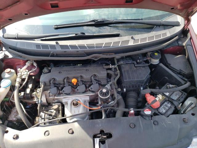 19XFA1F66BE024676 - 2011 HONDA CIVIC LX-S Բորդո լուսանկար 11