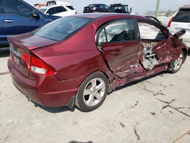 19XFA1F66BE024676 - 2011 HONDA CIVIC LX-S Բորդո լուսանկար 3