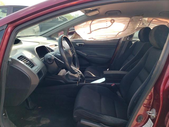 19XFA1F66BE024676 - 2011 HONDA CIVIC LX-S Բորդո լուսանկար 7