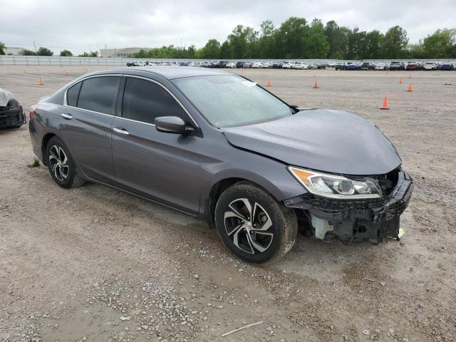 1HGCR2F36GA045000 - 2016 HONDA ACCORD LX GRAY photo 4