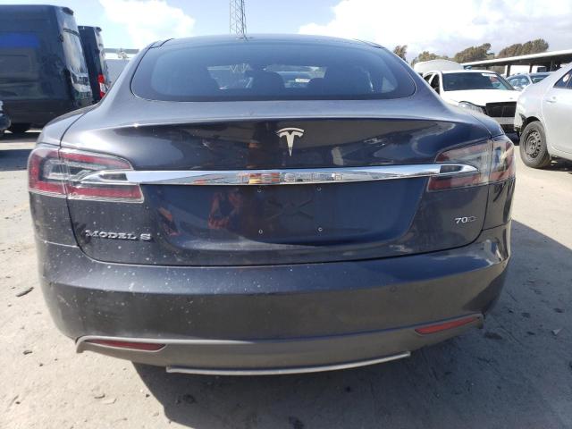 5YJSA1E26GF135601 - 2016 TESLA MODEL S GRAY photo 6