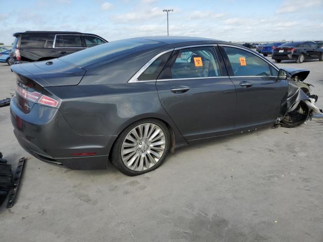 3LN6L2G97GR633814 - 2016 LINCOLN MKZ GRAY photo 3