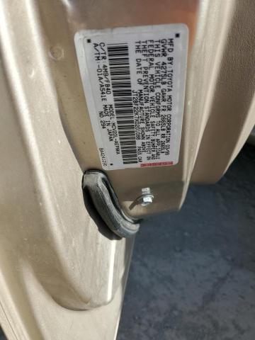 JT2BF22K7X0201088 - 1999 TOYOTA CAMRY LE TAN photo 12