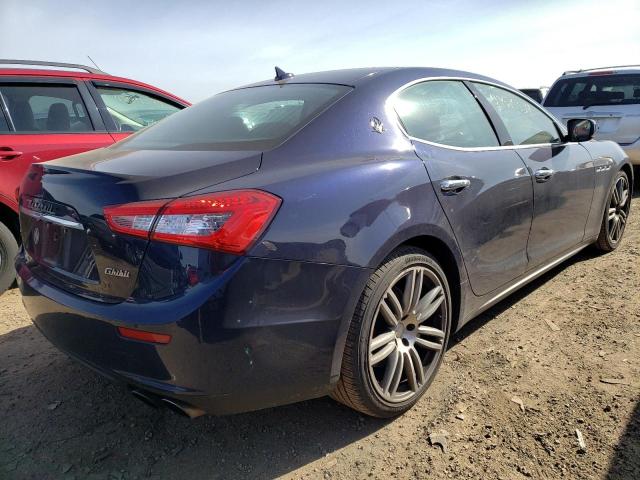 ZAM57RTA3G1165311 - 2016 MASERATI GHIBLI S Կապույտ լուսանկար 3