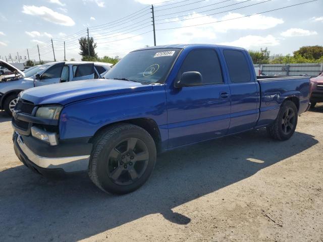 1GCEC19X04Z115945 - 2004 CHEVROLET SILVERADO C1500 BLUE photo 1