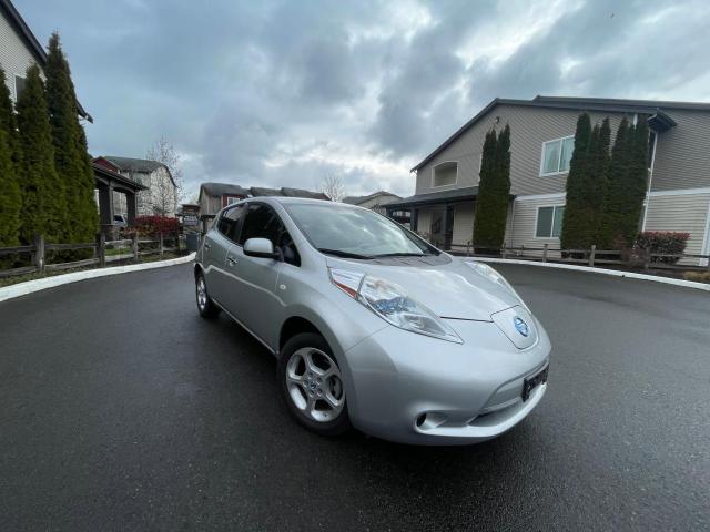 JN1AZ0CP6CT027311 - 2012 NISSAN LEAF SV SILVER photo 1