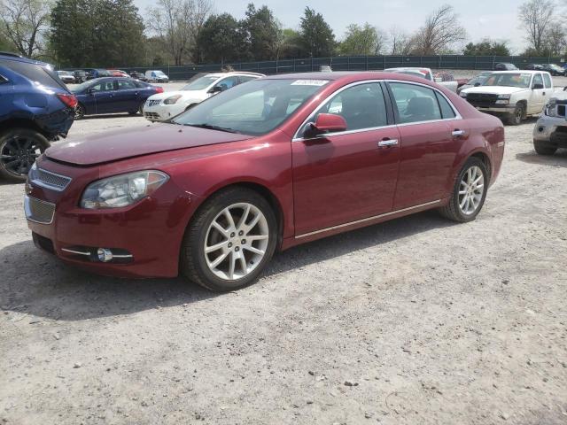 1G1ZE5E74BF103927 - 2011 CHEVROLET MALIBU LTZ მუქწითელი ფოტო 1