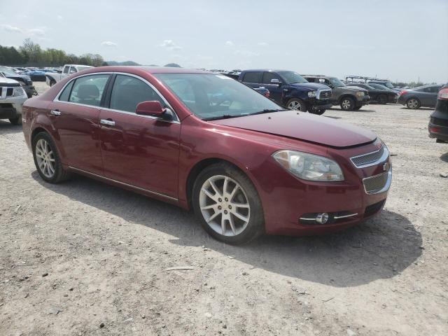 1G1ZE5E74BF103927 - 2011 CHEVROLET MALIBU LTZ მუქწითელი ფოტო 4