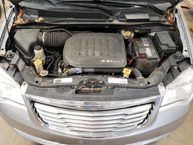 2C4RC1BG9DR689336 - 2013 CHRYSLER TOWN & COU TOURING ნაცრისფერი ფოტო 12