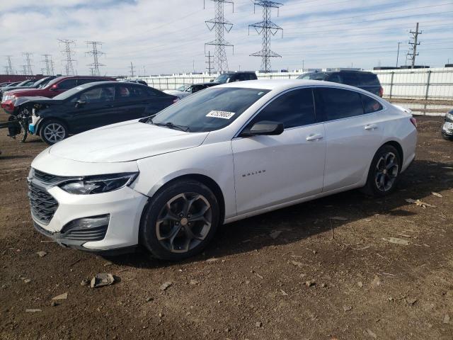 1G1ZG5ST8KF221992 - 2019 CHEVROLET MALIBU RS WHITE photo 1