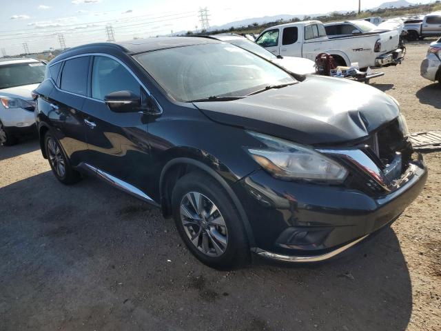 5N1AZ2MG1FN228318 - 2015 NISSAN MURANO S BLACK photo 4