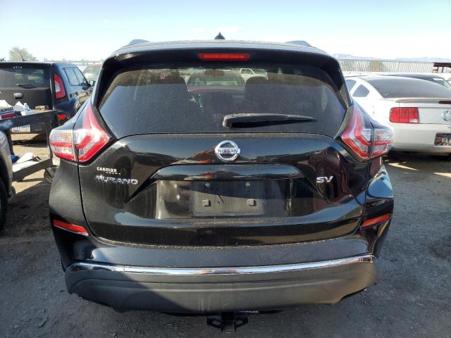 5N1AZ2MG1FN228318 - 2015 NISSAN MURANO S BLACK photo 6