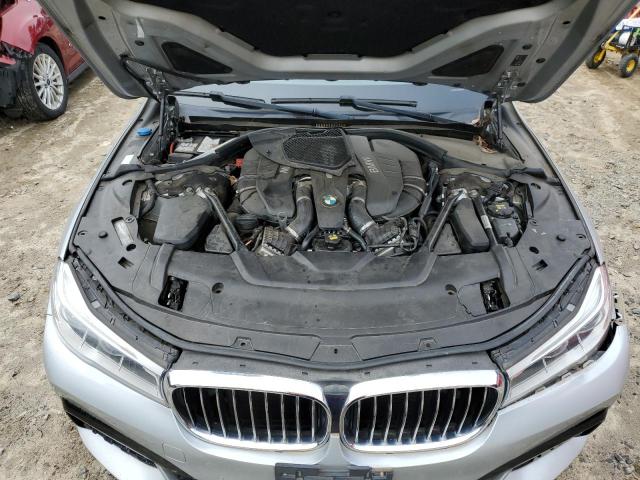 WBA7F2C51GG415813 - 2016 BMW 750 XI SILVER photo 11