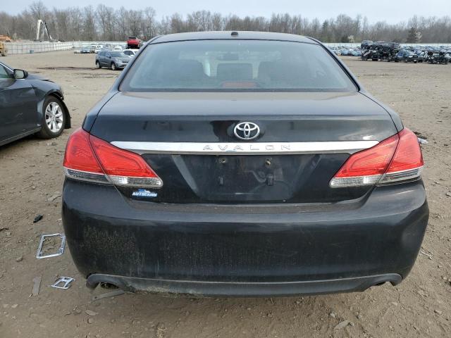 4T1BK3DB3CU468376 - 2012 TOYOTA AVALON BASE BLACK photo 6