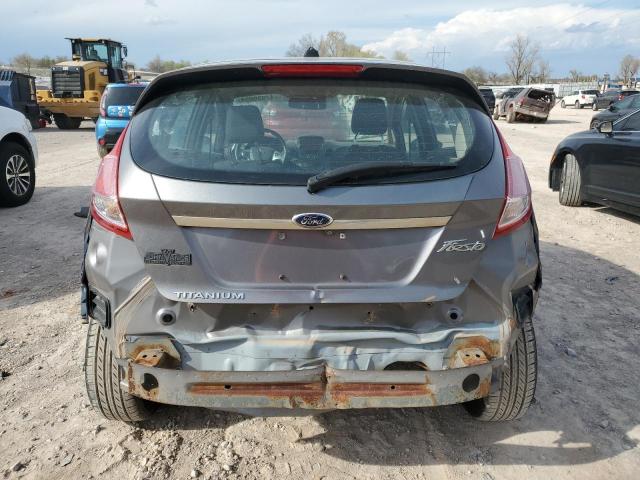 3FADP4FJXEM183020 - 2014 FORD FIESTA TITANIUM GRAY photo 6