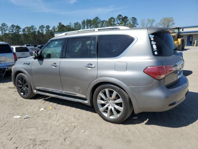 JN8AZ2NF8B9500882 - 2011 INFINITI QX56 GRAY photo 2