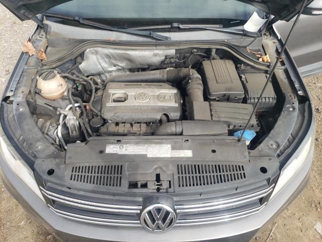 WVGAV7AX3CW002624 - 2012 VOLKSWAGEN TIGUAN S GRAY photo 11