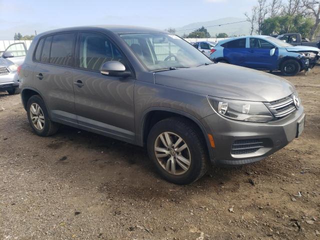 WVGAV7AX3CW002624 - 2012 VOLKSWAGEN TIGUAN S GRAY photo 4