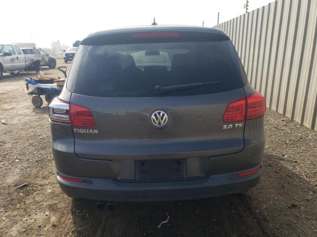 WVGAV7AX3CW002624 - 2012 VOLKSWAGEN TIGUAN S GRAY photo 6