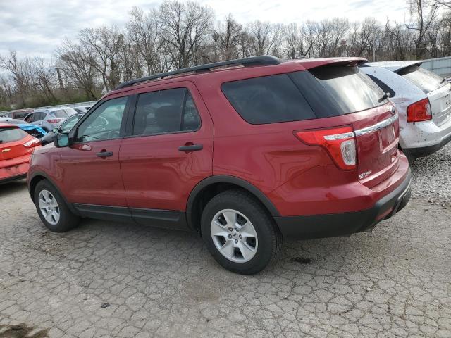 1FM5K7B84DGA91729 - 2013 FORD EXPLORER MAROON photo 2