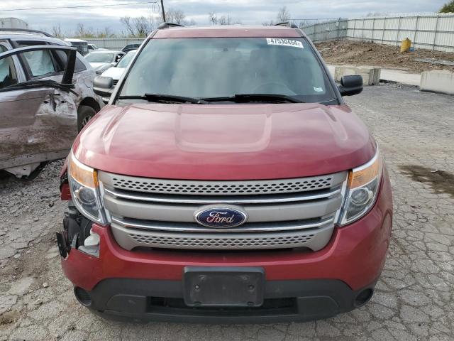 1FM5K7B84DGA91729 - 2013 FORD EXPLORER MAROON photo 5