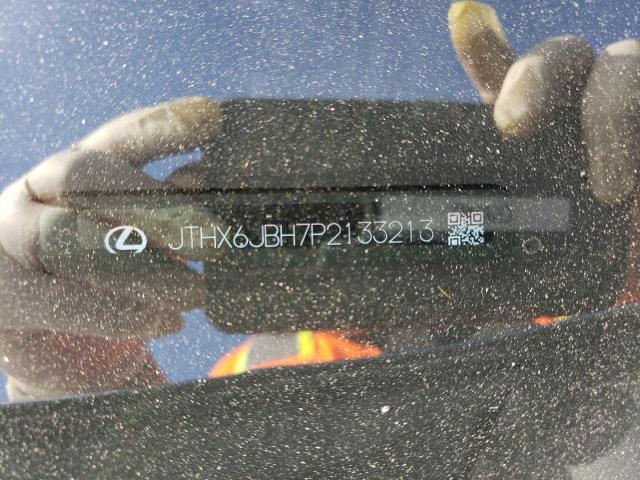 JTHX6JBH7P2133213 - 2023 LEXUS UX 250H SILVER photo 12