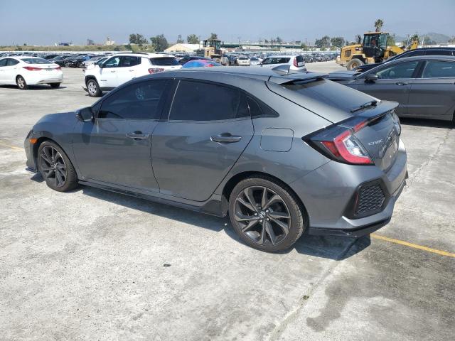 SHHFK7H99KU412341 - 2019 HONDA CIVIC SPORT TOURING GRAY photo 2