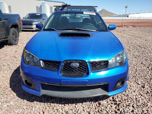 JF1GD79606G523575 - 2006 SUBARU IMPREZA WRX BLUE photo 5